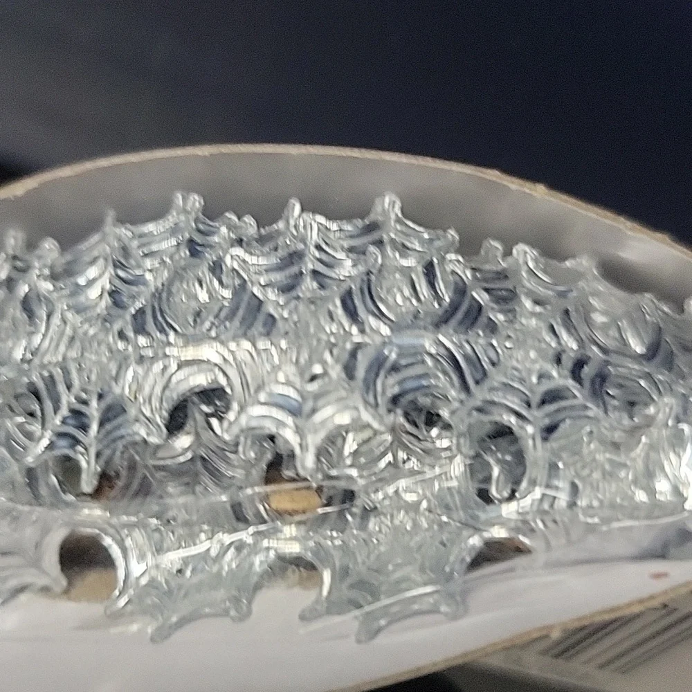 Silver Decorative Ribbon Bundle.